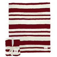 South Carolina Gamecocks 50" x 60" Cable-Knit Throw Blanket