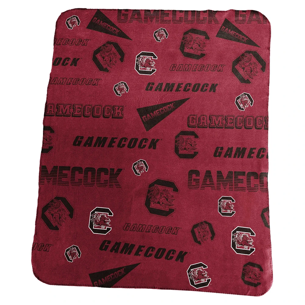 Couverture polaire classique 50" x 60" Gamecocks de Caroline du Sud