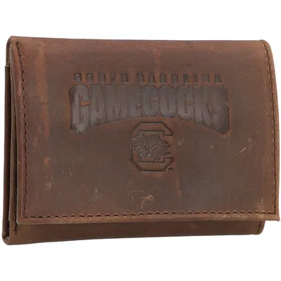 South Carolina Gamecocks Leather Team Tri-Fold Wallet