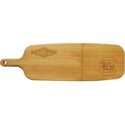 South Carolina Gamecocks Personalized Bamboo Paddle Serving Board