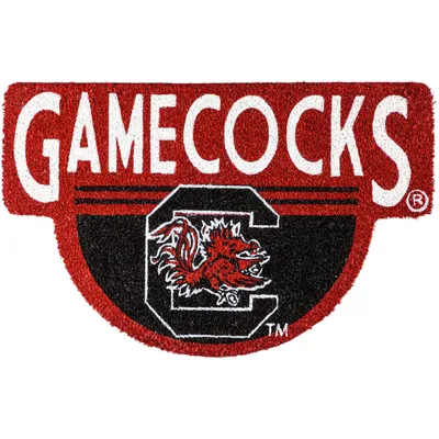 South Carolina Gamecocks Shaped Coir Doormat