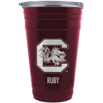 South Carolina Gamecocks Team Logo 22oz. Personalized Tailgater Travel Tumbler