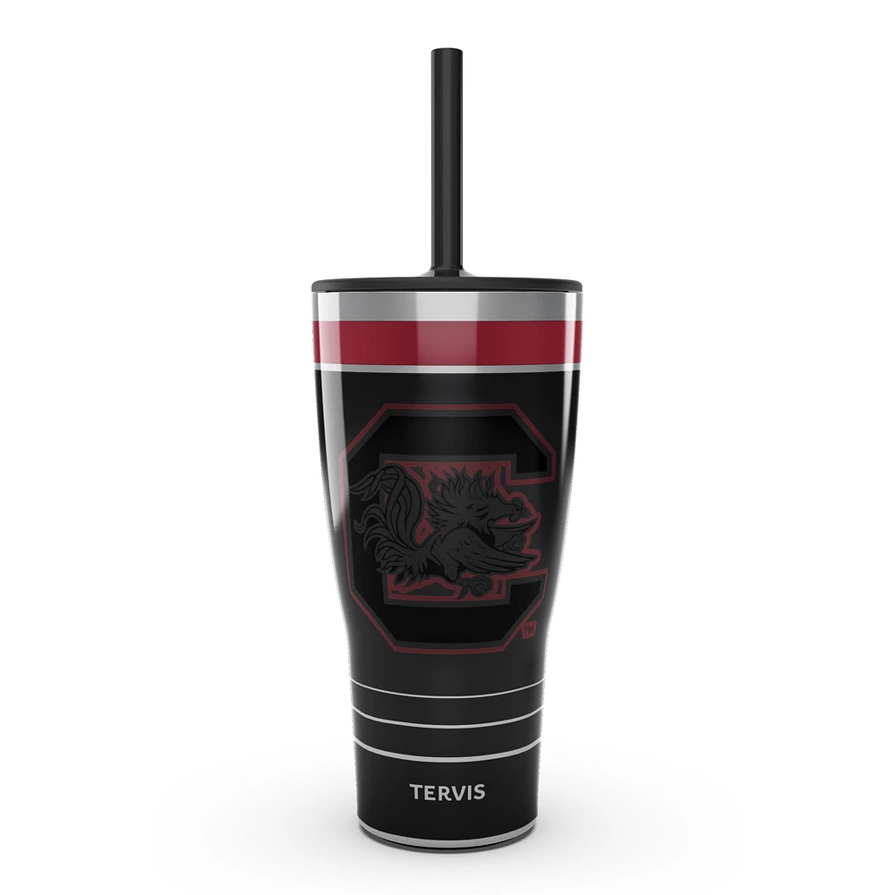 Tervis Caroline du Sud Gamecocks 30oz. Gobelet de jeu de nuit avec paille