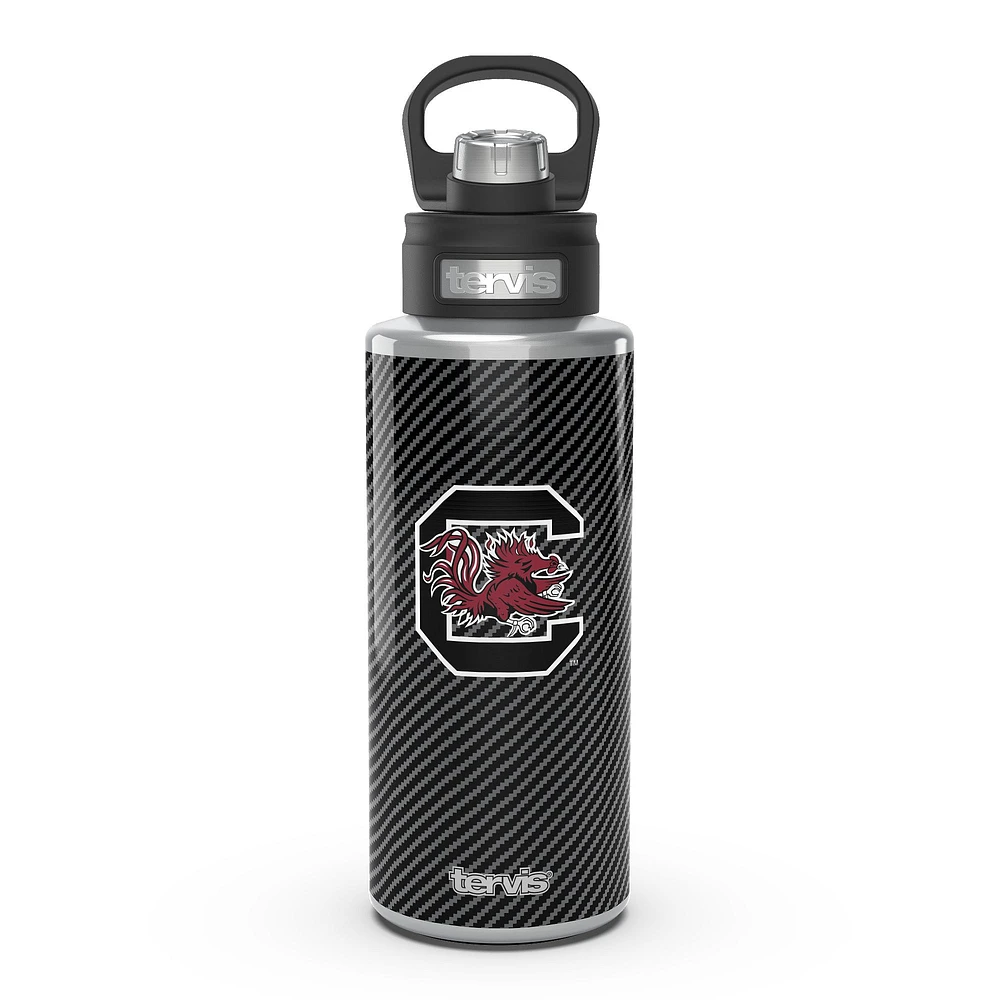 Tervis South Carolina Gamecocks 32oz. Carbon Fiber Wide Mouth Water Bottle