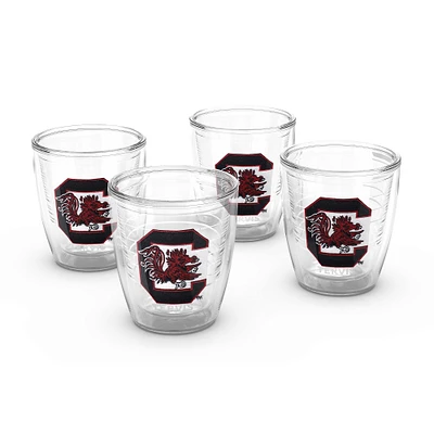 Tervis Caroline du Sud Gamecocks 4-Pack 12oz. Ensemble de gobelets emblème