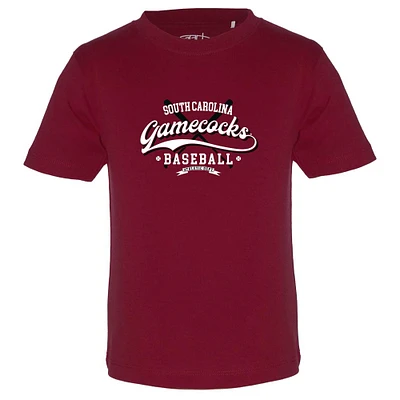 T-shirt de baseball pour tout-petit Garb Garnet des Gamecocks Caroline du Sud Toni