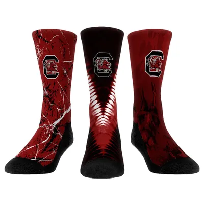 South Carolina Gamecocks Rock Em Socks Unisex Three-Pack Crew Set