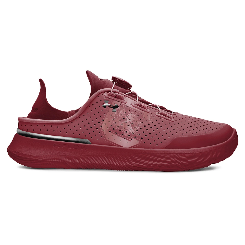 Chaussures de course unisexes Under Armour Garnet South Carolina Gamecocks SlipSpeed