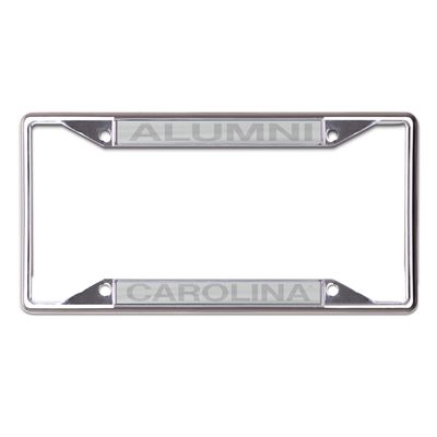 WinCraft South Carolina Gamecocks Alumni School Supporter Laser Cut Metal License Plate Frame