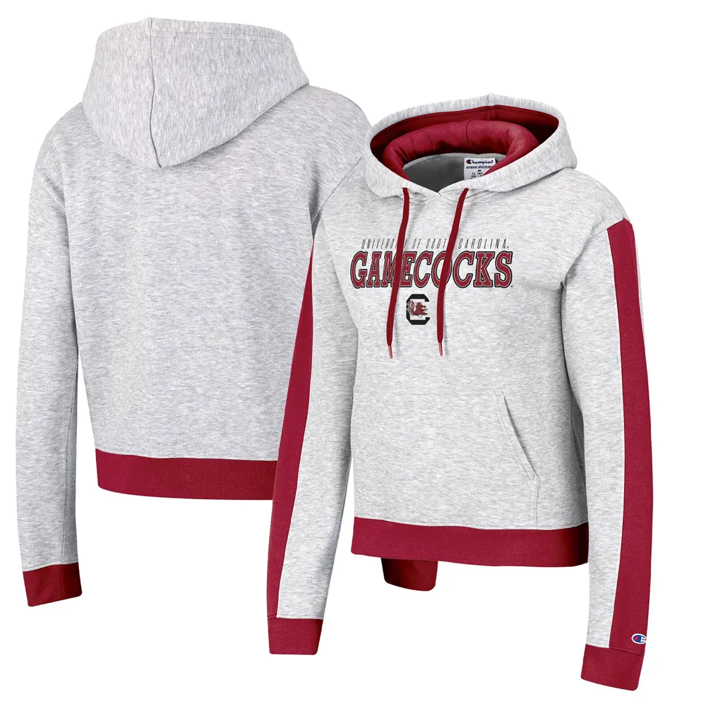 Women's Pressbox Garnet South Carolina Gamecocks Super Pennant Pullover  Hoodie