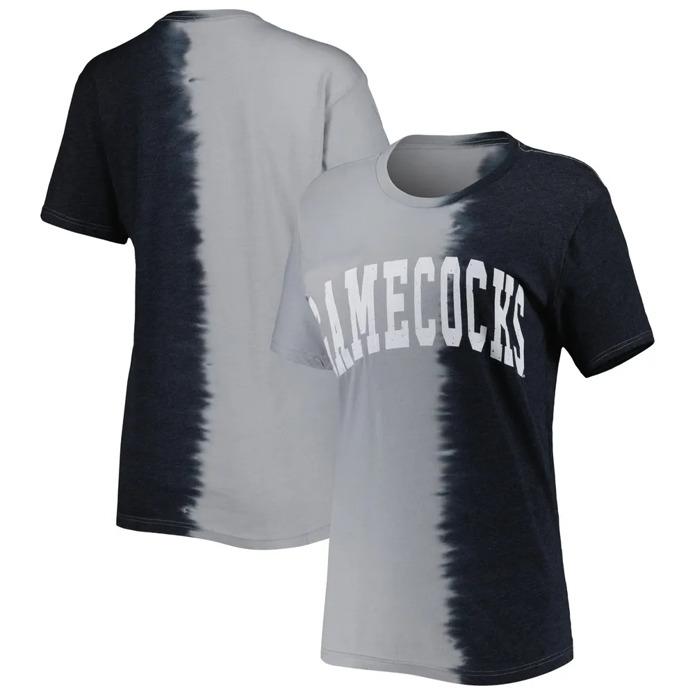 T-shirt Gameday Couture noir South Carolina Gamecocks pour femme Find Your Groove Split-Dye