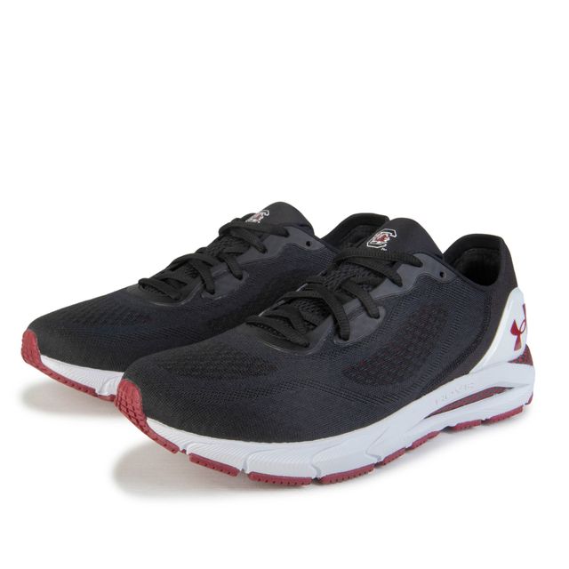 Under Armour Femme Caroline du Sud Gamecocks HOVR Sonic 5 Chaussures de course Noir