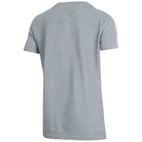 T-shirt gris Under Armour pour jeunes Gamecocks de Caroline du Sud, tournoi basketball féminin NCAA 2025, Final Four March Madness, vestiaire