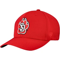 Men's Top of the World  Red South Dakota Coyotes Reflex Performance Flex Hat