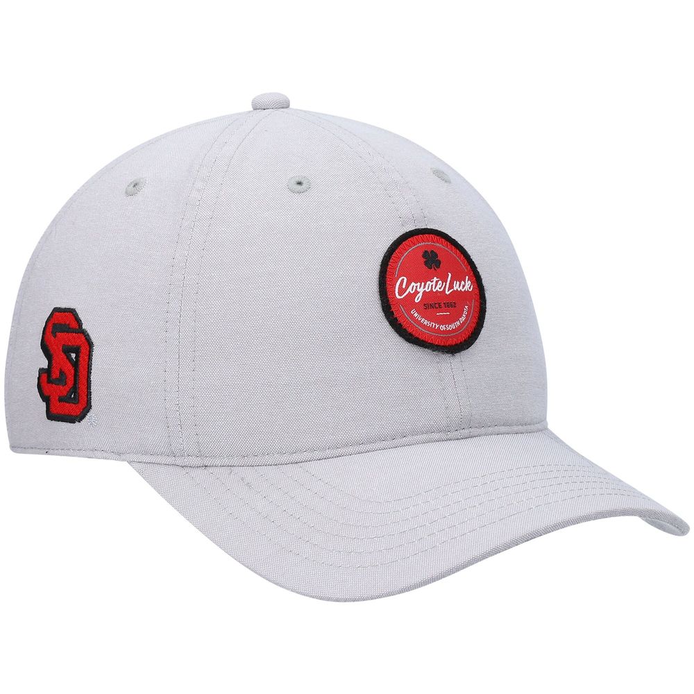 Men's Gray South Dakota Coyotes Oxford Circle Adjustable Hat