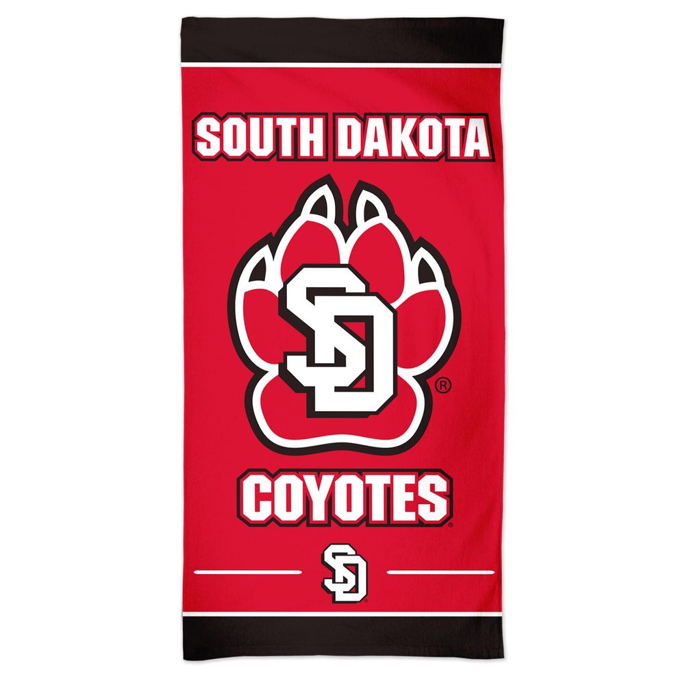 WinCraft South Dakota Coyotes 30'' x 60'' Spectra Beach Towel