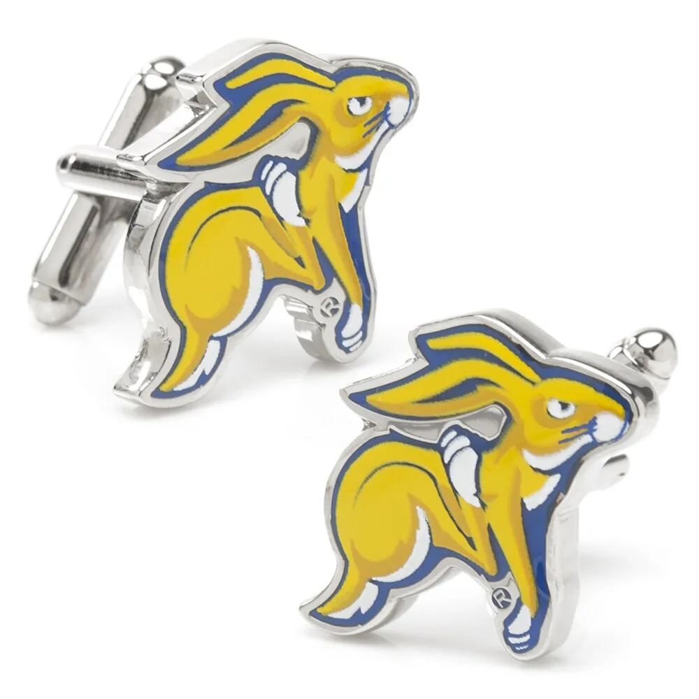 New York Giants Team Logo Team State Shaped Cufflinks