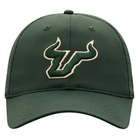 Men's Top of the World  Green South Florida Bulls Victory Trainer Adjustable Hat