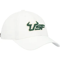Men's '47 White South Florida Bulls Clean Up Adjustable Hat