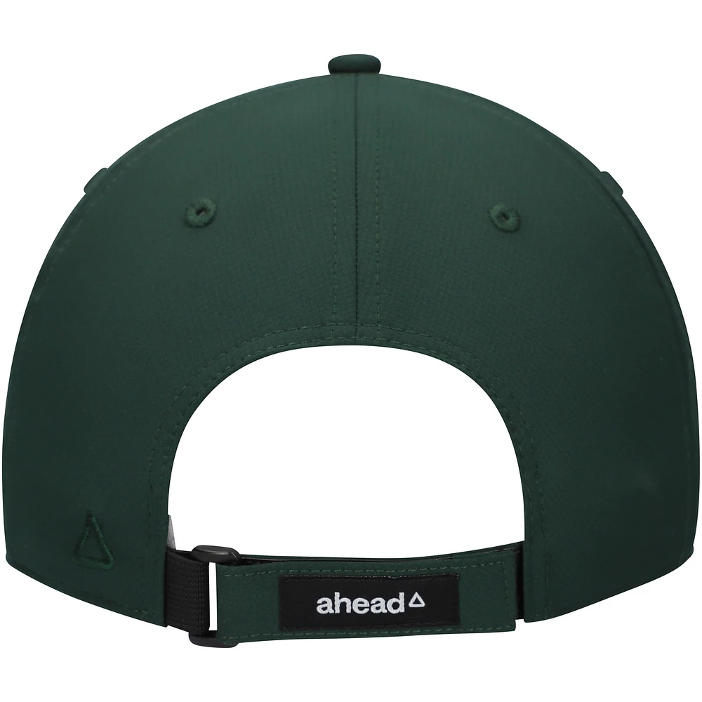 Casquette réglable Ahead Green South Florida Bulls Stratus pour hommes