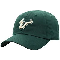 Men's Top of the World Green South Florida Bulls Staple Adjustable Hat