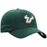 Men's Top of the World Green South Florida Bulls Staple Adjustable Hat