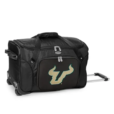 South Florida Bulls MOJO 22" 2-Wheeled Duffel Bag - Black