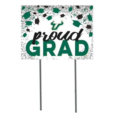 South Florida Bulls 18'' x 24'' Grad Yard Sign