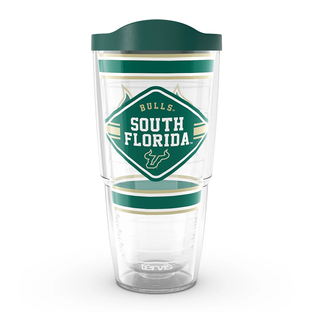 Tervis Taureaux du sud de la Floride 24oz. Premier gobelet classique à cordes