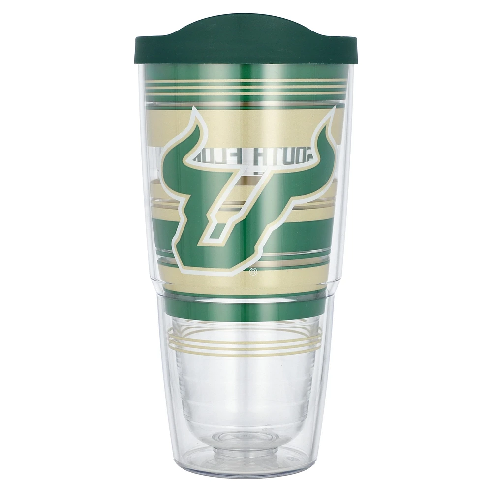 Tervis Taureaux du sud de la Floride 24oz. Gobelet classique à rayures Hype