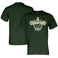 Unisex Blue 84 Green South Florida Bulls 2024 AAC Men's Basketball Regular Season Champions Locker Room T-Shirt