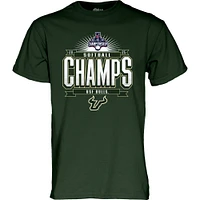 Unisex Blue 84 Green South Florida Bulls 2025 AAC Softball Conference Tournament Champions T-Shirt