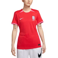 Maillot Femme Nike Corée du Sud Équipe Nationale 2023 Domicile Stadium Réplique Rouge