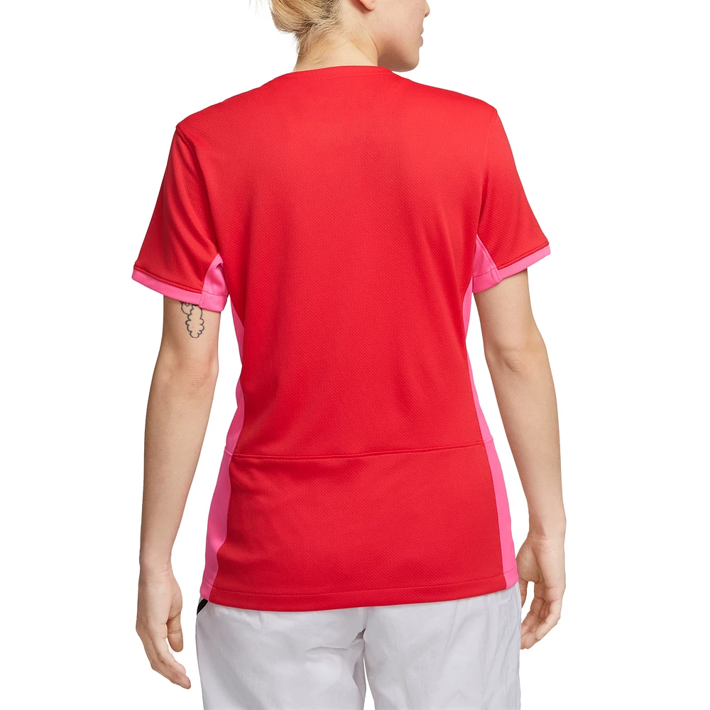 Maillot Femme Nike Corée du Sud Équipe Nationale 2023 Domicile Stadium Réplique Rouge