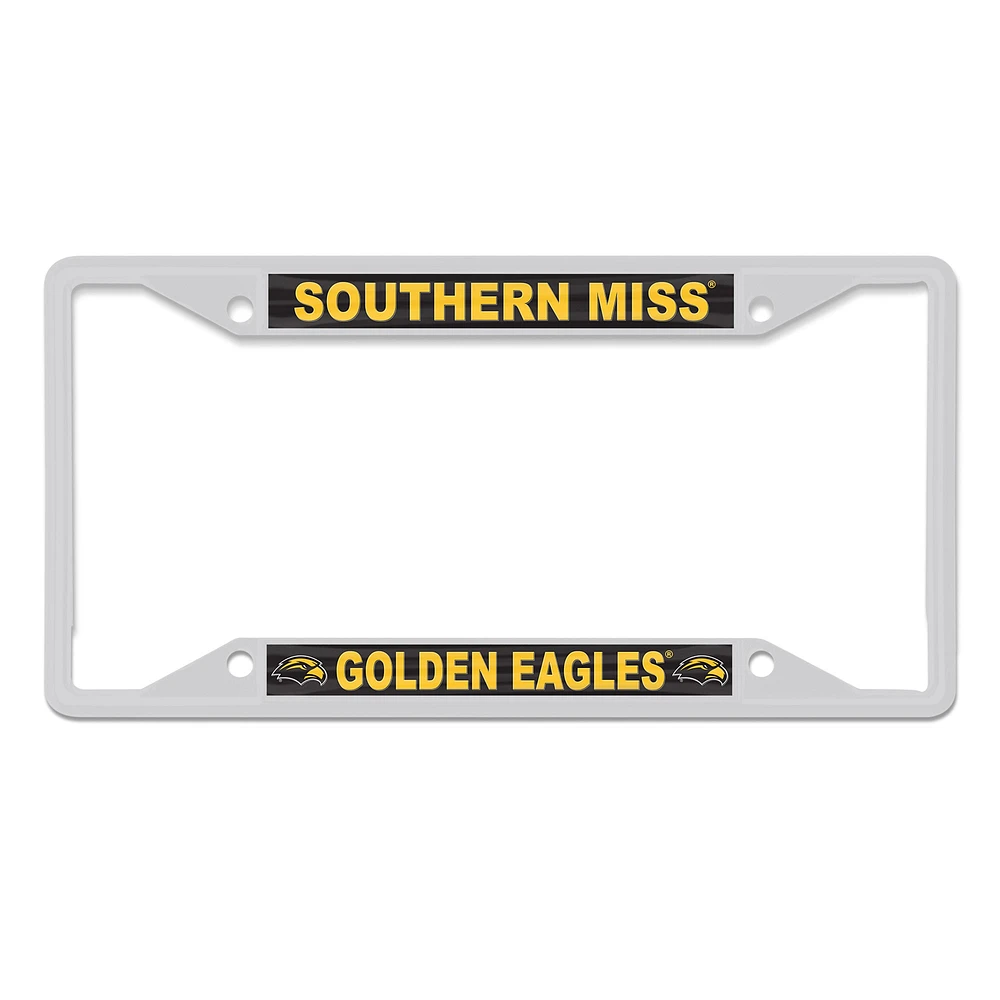 WinCraft Southern Miss Golden Eagles Chrome Color License Plate Frame