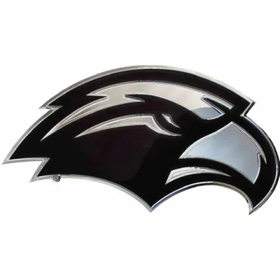 Southern Miss Golden Eagles WinCraft Free-Form Chrome Auto Emblem Decal