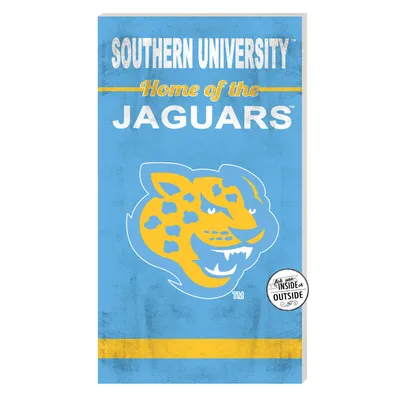 Southern University Jaguars 11'' x 20'' Home Of The Sign