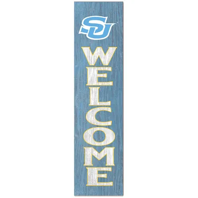 Southern University Jaguars 12'' x 48'' Welcome Outdoor Leaner