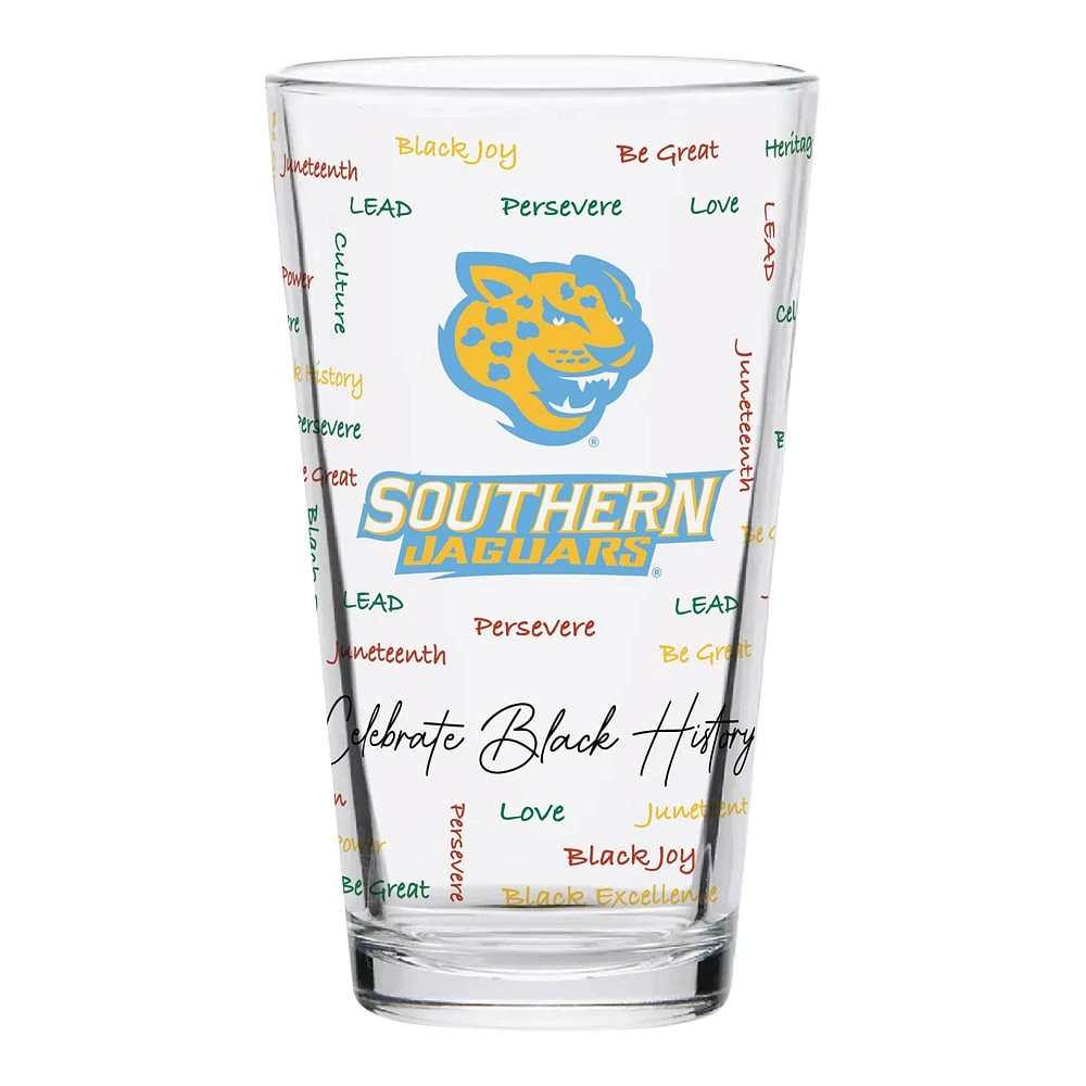 Jaguars de l'Université du Sud 16oz. Verre à pinte