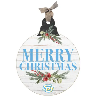 Southern University Jaguars 20'' x 24'' Merry Christmas Ornament Sign