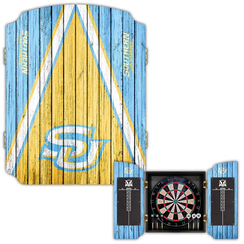 Lids Southern University Jaguars Dartboard Cabinet