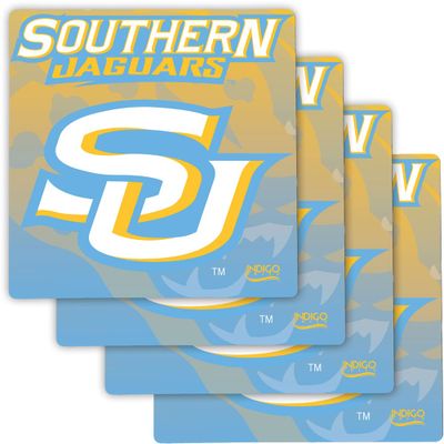 Southern University Jaguars Four-Pack Specialty Coaster Set