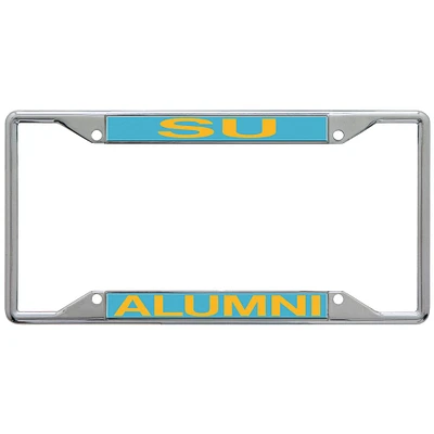 WinCraft Southern University Jaguars Alumni Printed Metal License Plate Frame