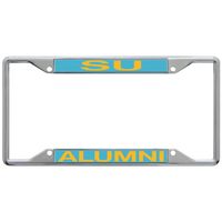 WinCraft Southern University Jaguars Alumni Printed Metal License Plate Frame