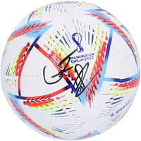 Gavi & Pedri Spain National Team Autographed 2022 FIFA World Cup adidas Soccer Ball