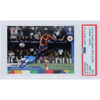 Lamine Yamal Spain National Team Autographed 2024 Topps Now National Debut Youngest Player Youngest Goalscorer #54 PSA Authenticated 9/10 Card