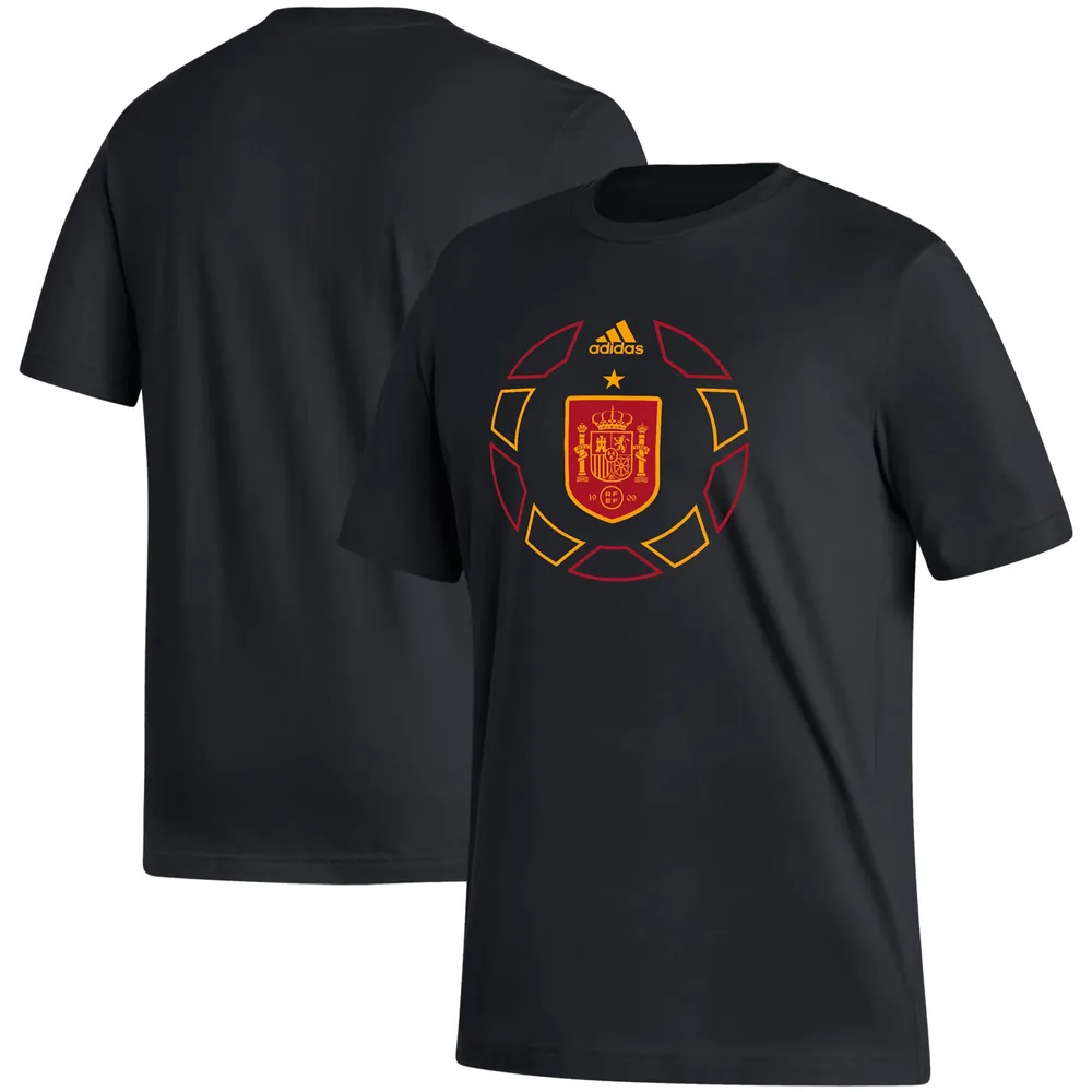 Lids Spain National Team Ball Crest T-Shirt - Black | Mall