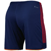Men's adidas Navy Spain National Team AEROREADY Replica Shorts