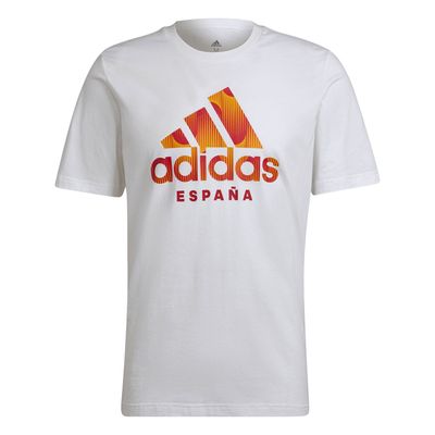 Men's adidas White Spain National Team DNA Graphic T-Shirt