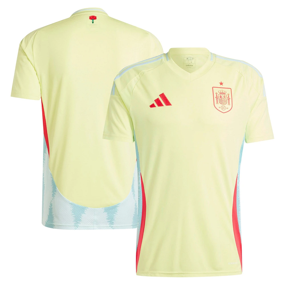 Men's adidas Yellow Spain National Team 2024 Away Replica Jersey